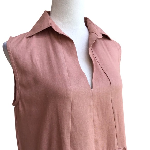 LJC Designs Handmade Linen Tiered Maxi Dress - Picture 5 of 7